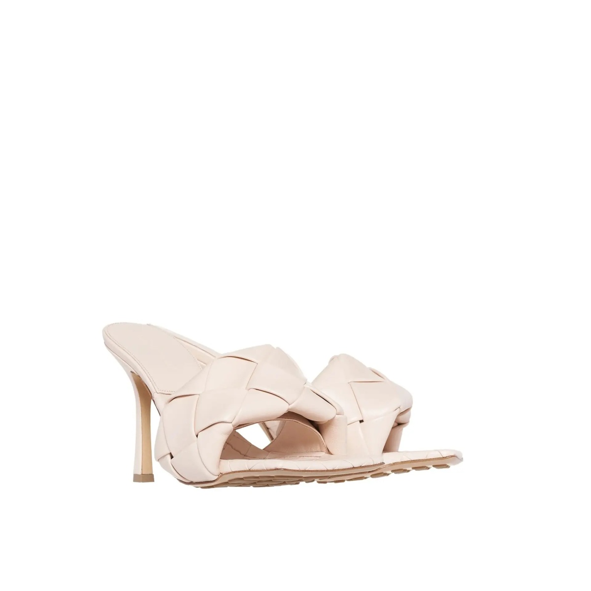 Saboti Bottega Veneta Lido Leather Mules - Img 2