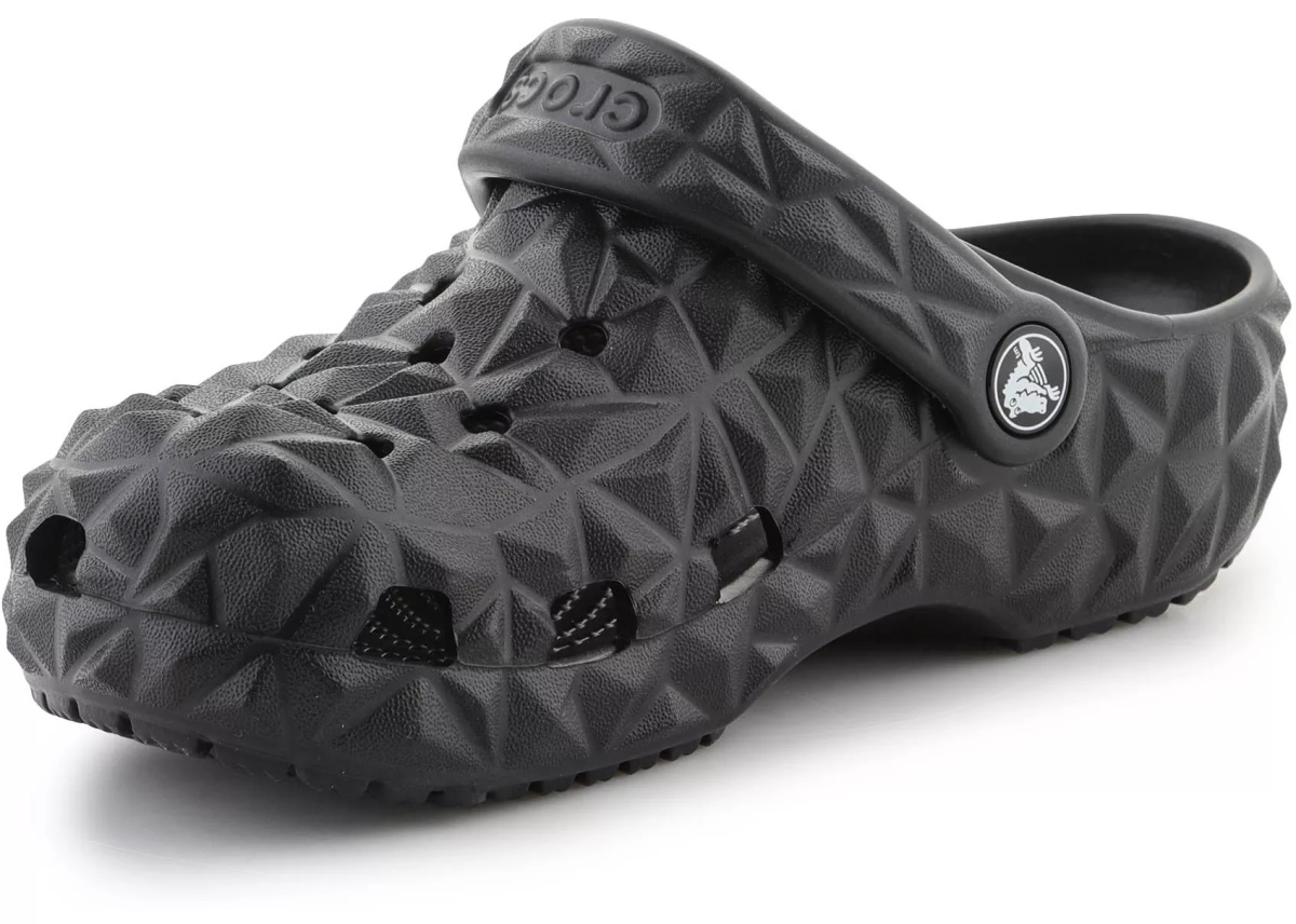 Saboti Classic Geometric Clog K Black noir - Img 3