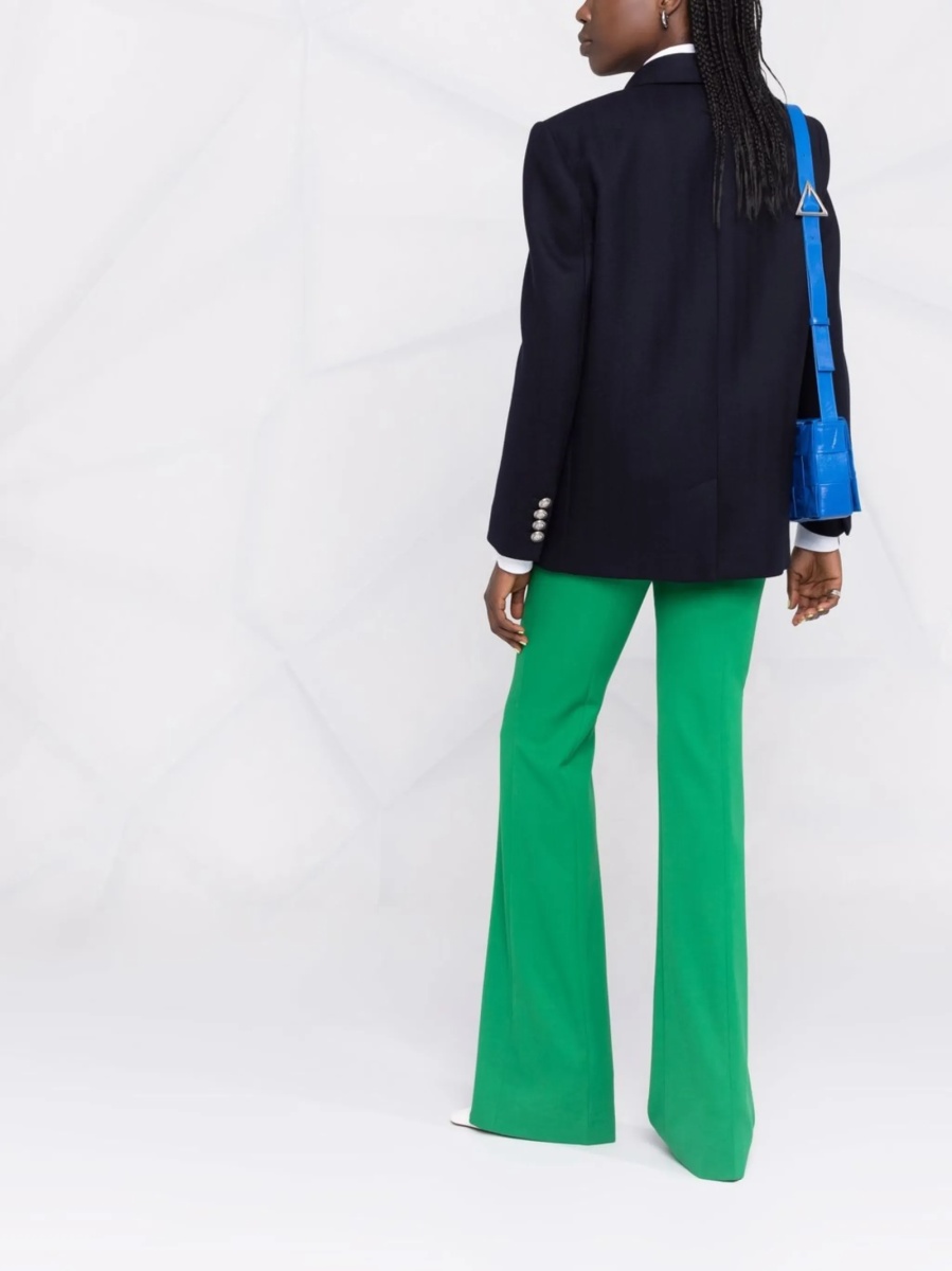 Sacou Alexander McQueen albastru din casmir si lana - Img 4