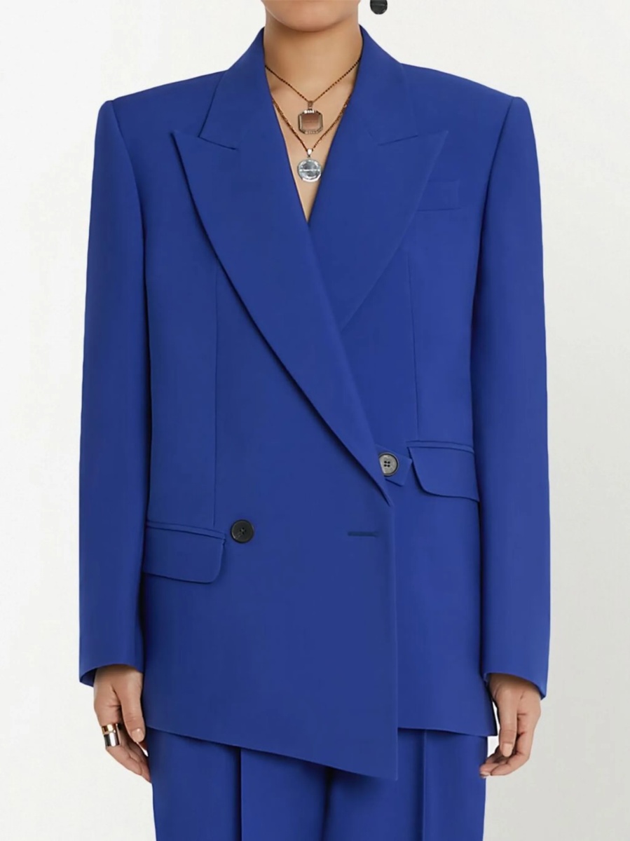 Sacou Alexander McQueen albastru - Img 5