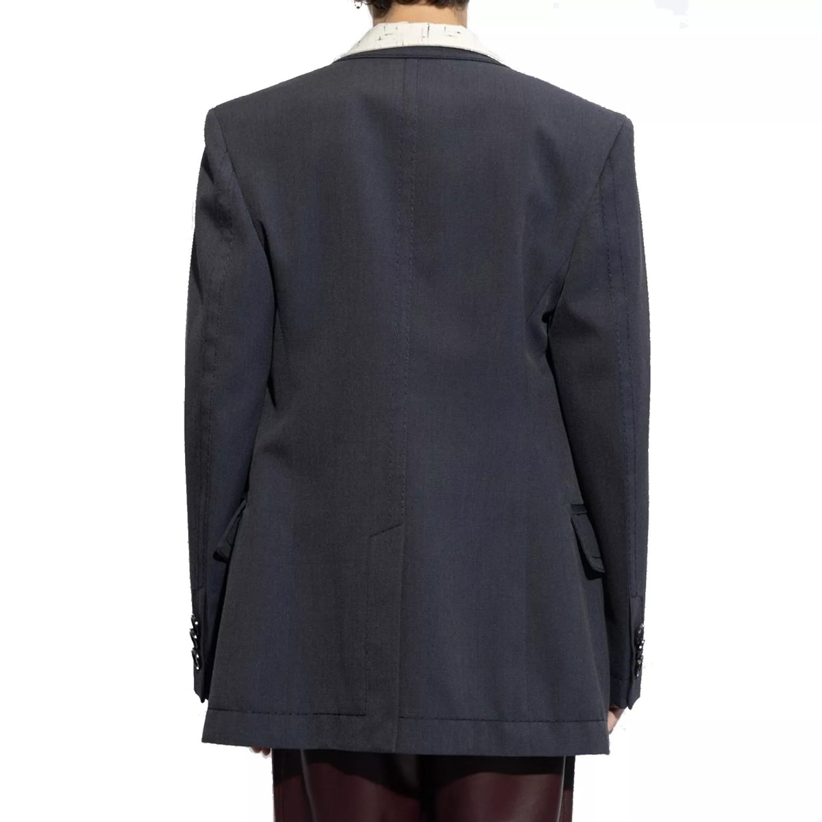 Sacou Bottega Veneta Wool Twill Blazer - Img 3