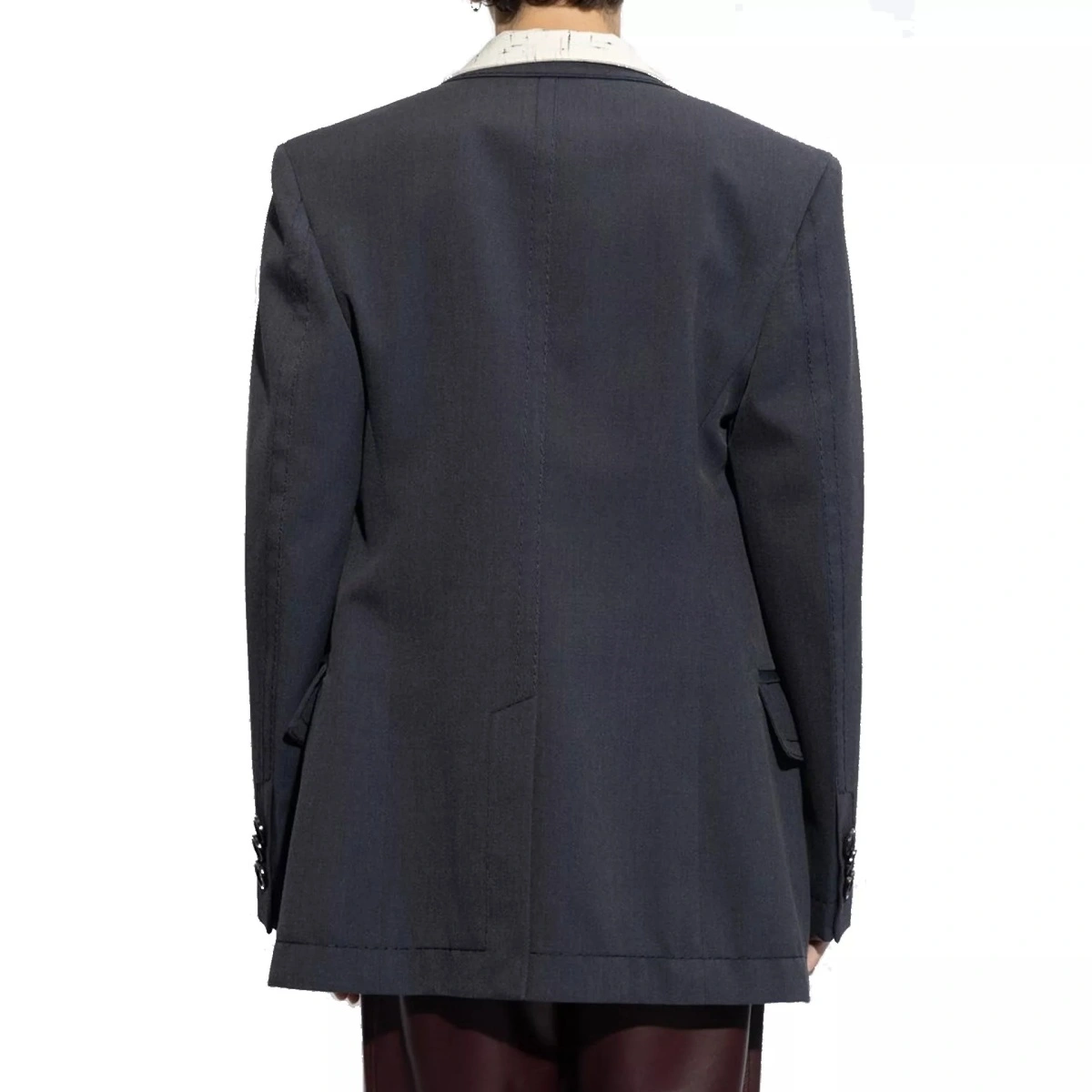 Sacou Bottega Veneta Wool Twill Blazer - Img 3