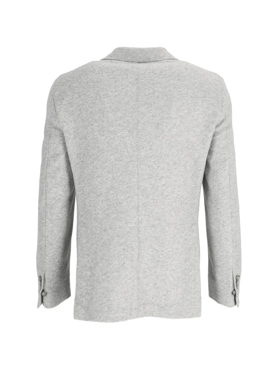 Sacou BRERAS MILANO gri din polyester si acrilic - Img 2