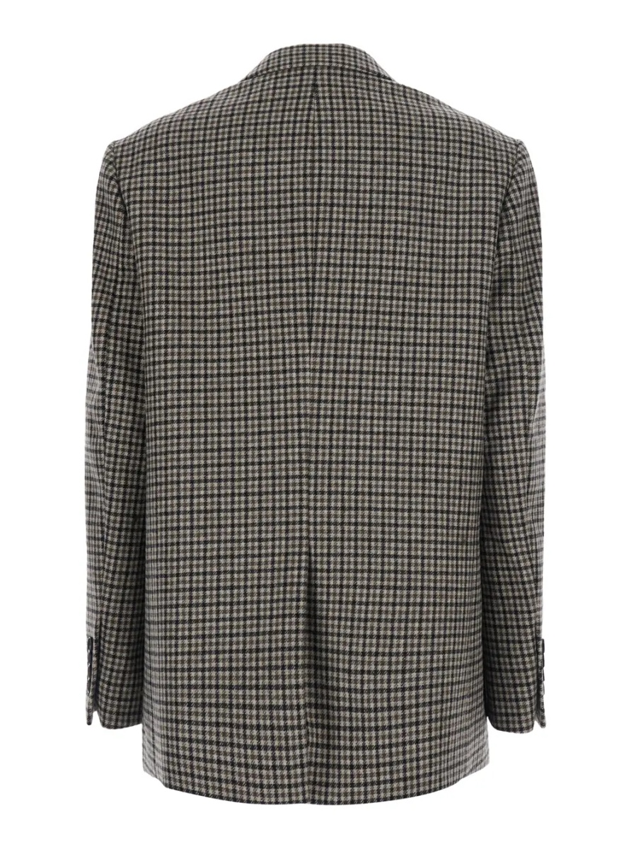 Sacou CLASSIC 2 BUTTON WOOL BLAZER with notched revers and pockets Beige man - Img 2
