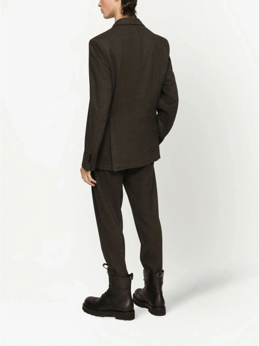 Sacou Dolce &amp; Gabbana gri din nylon si spandex/elastan - Img 4