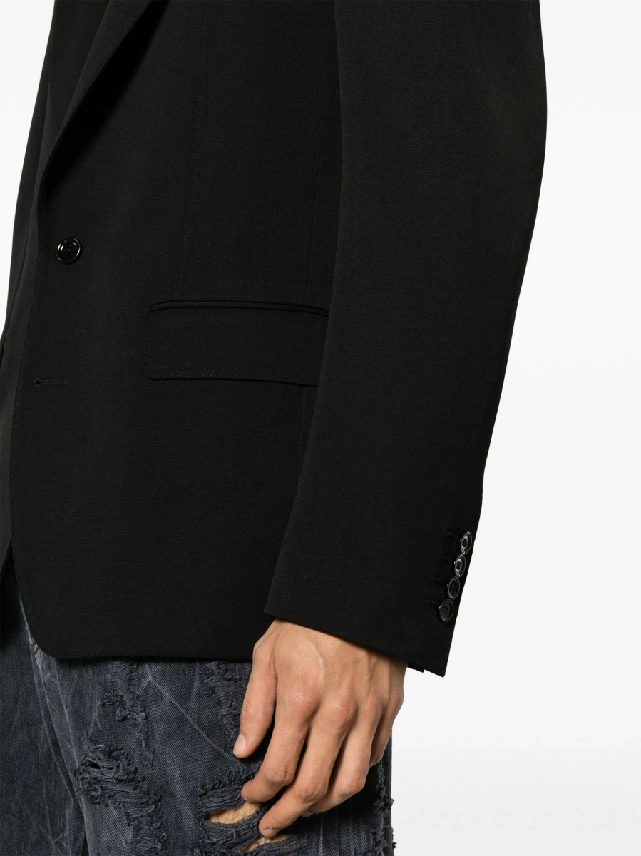 Sacou Dolce &amp; Gabbana negru din lana - Img 5