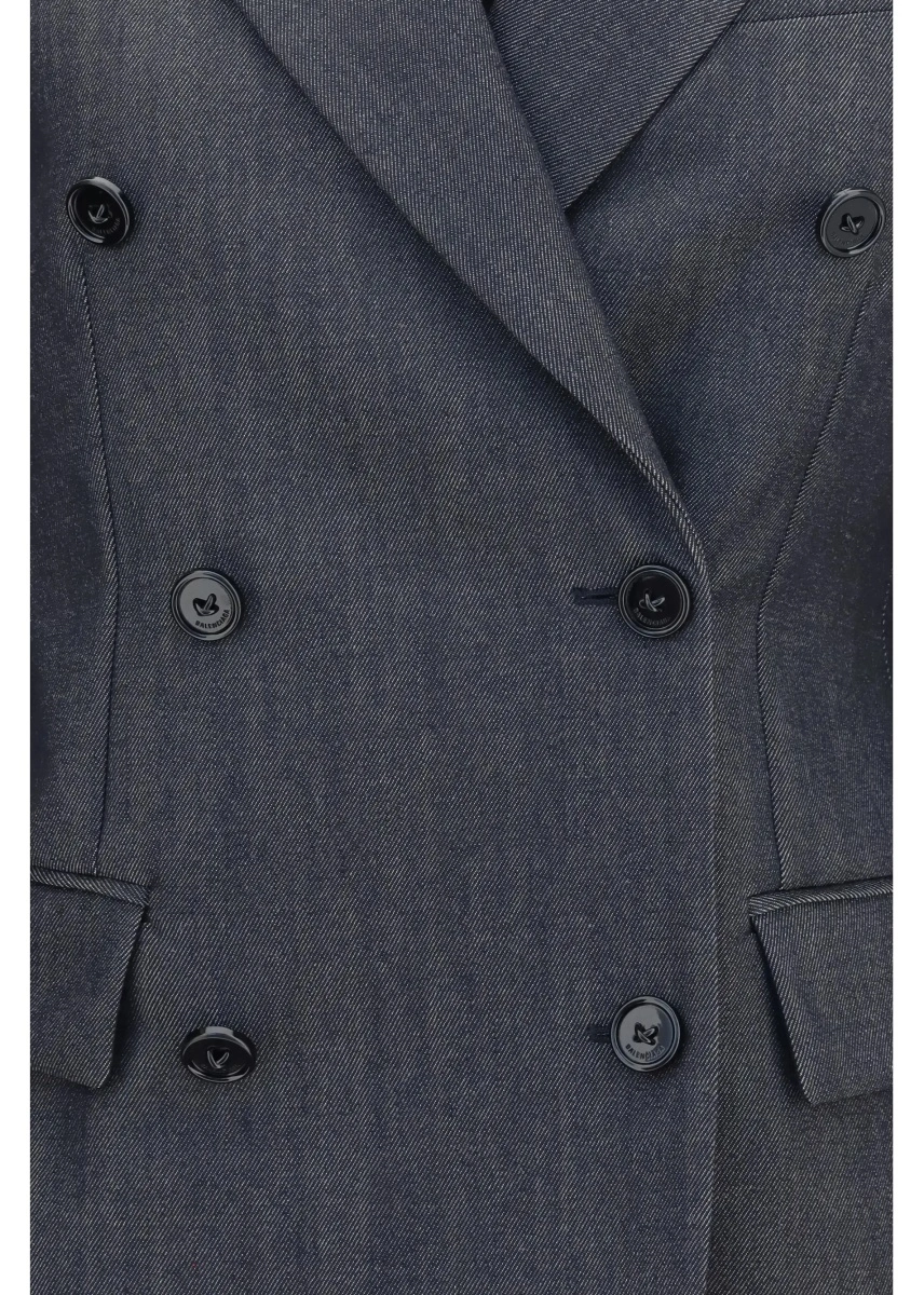 Sacou Double-breasted wool Blazer - Img 3