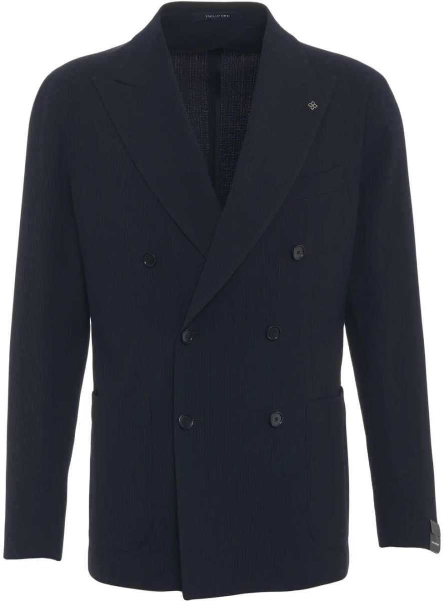 Sacou Double-breasted wool blazer - Img 2