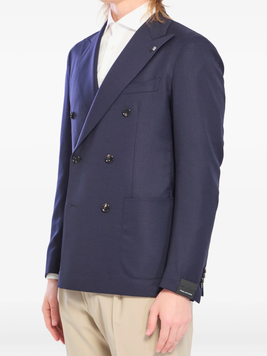 Sacou elegant Tagliatore albastru - Img 2
