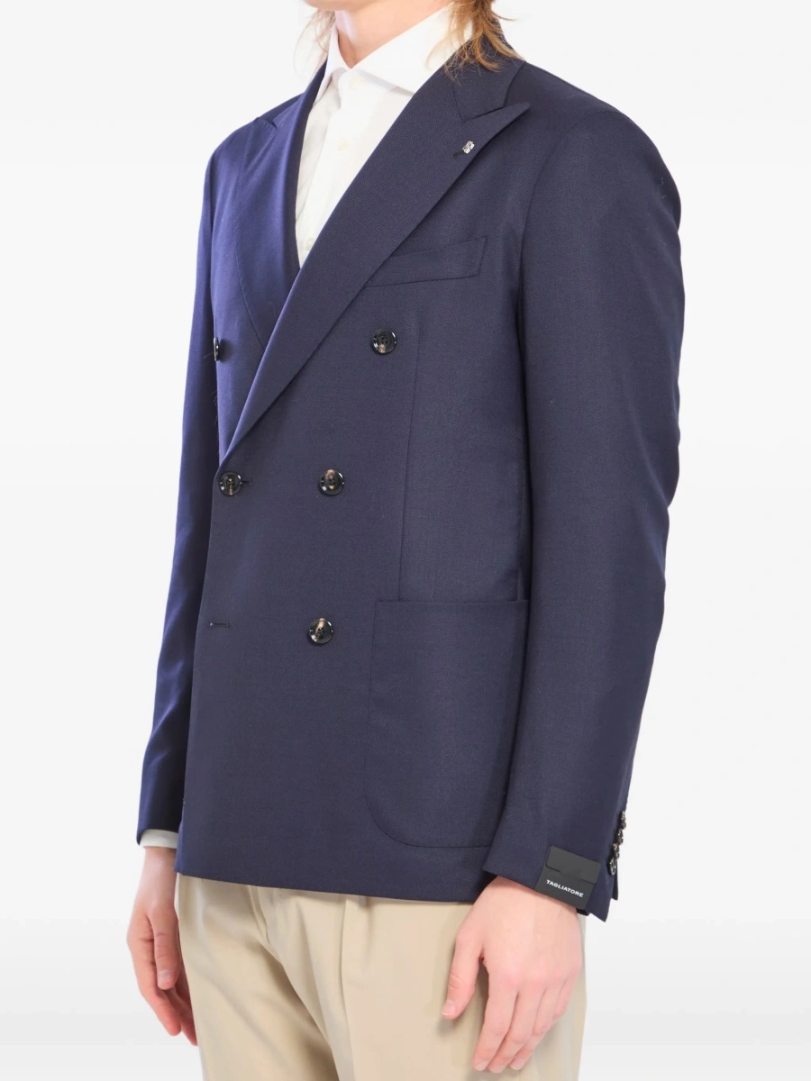 Sacou elegant Tagliatore albastru - Img 2