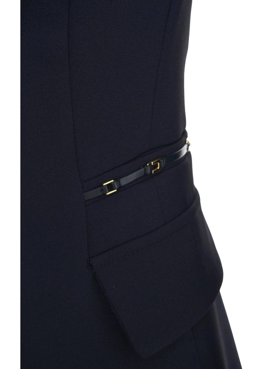 Sacou Elisabetta Franchi albastru - Img 5