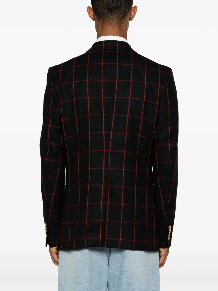 Sacou Gucci negru din lana si polyester - Img 4