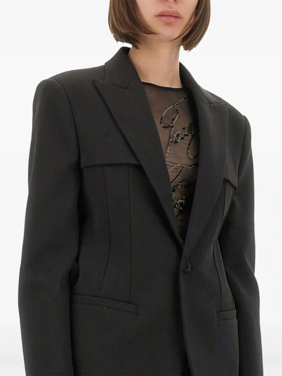 Sacou Jean Paul Gaultier negru - Img 4