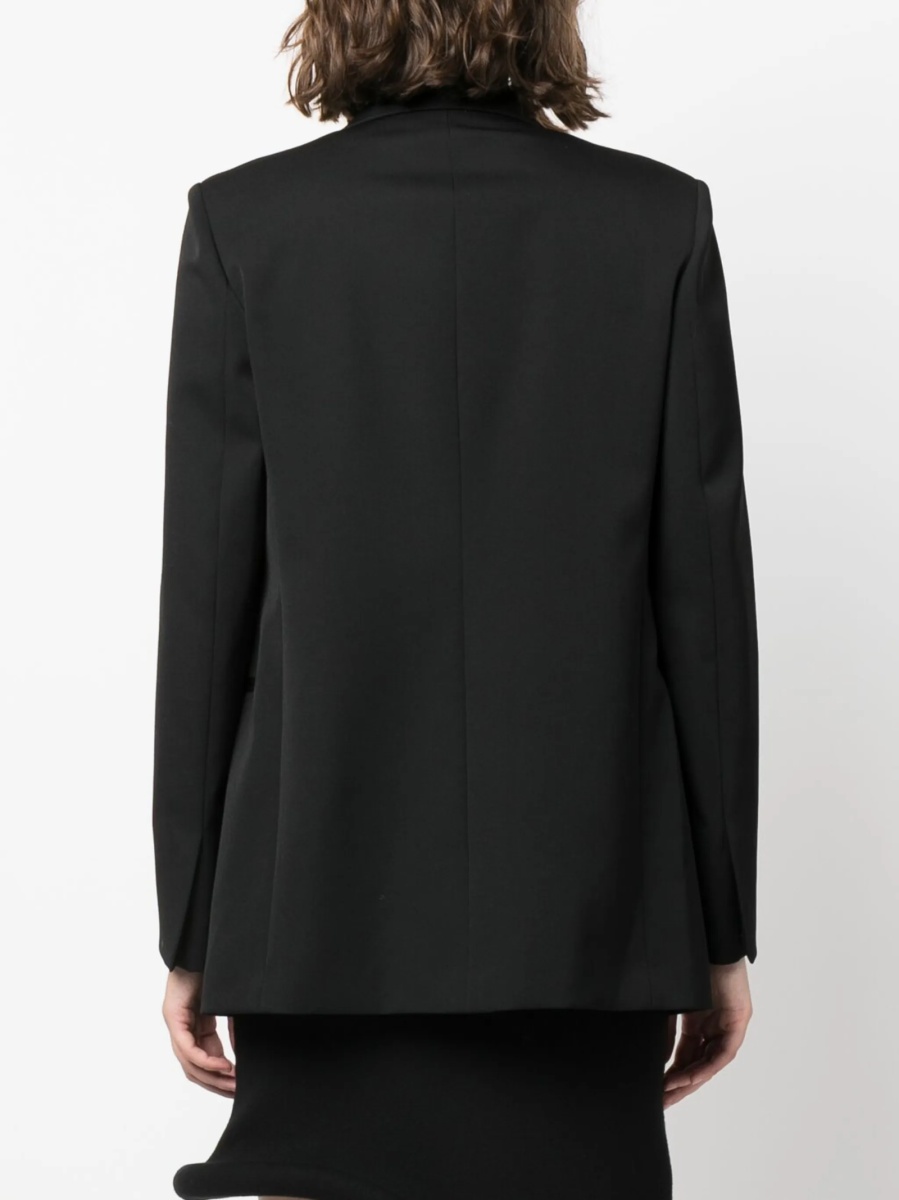 Sacou Lanvin negru din corn si lana - Img 4