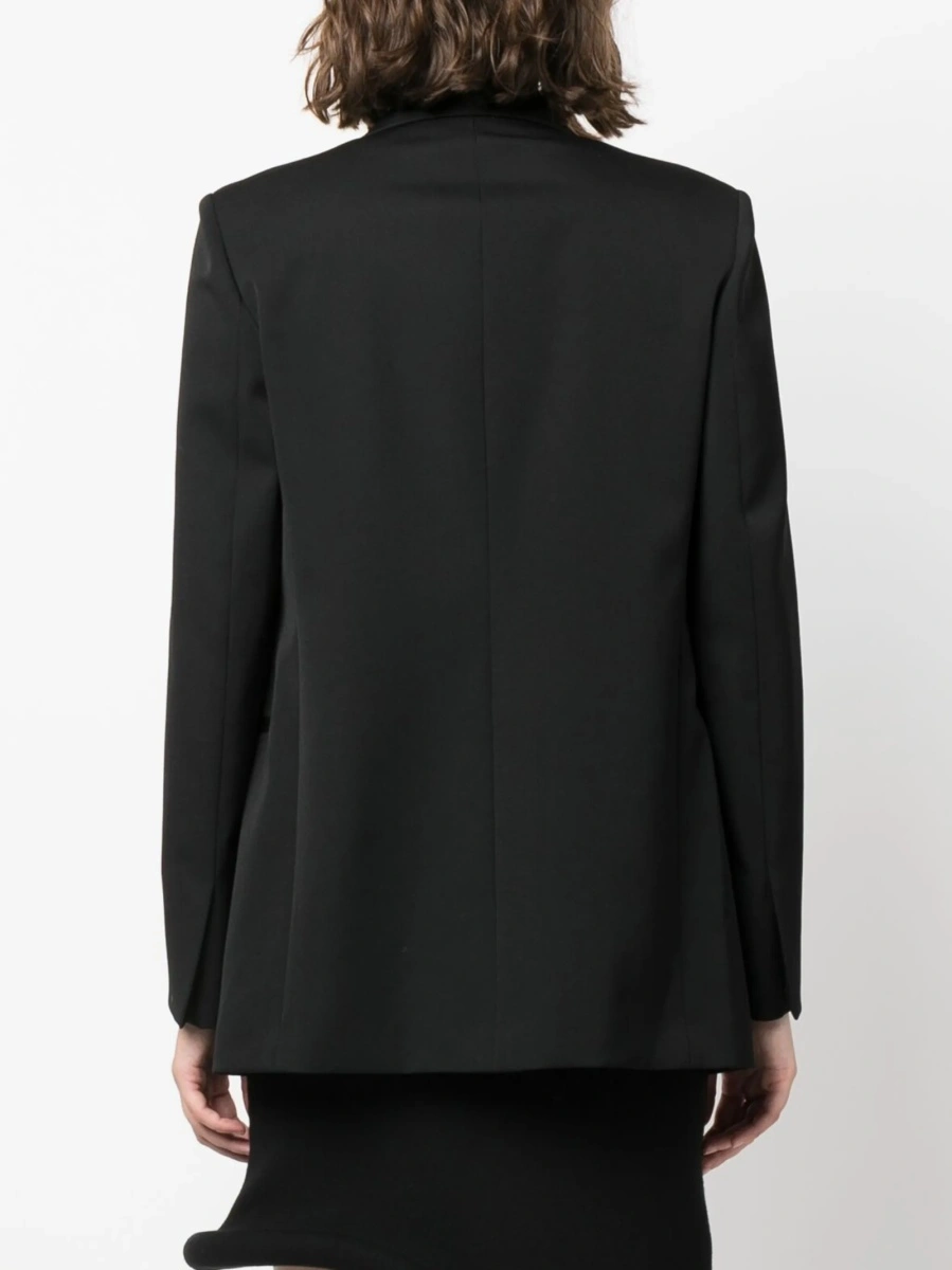 Sacou Lanvin negru din corn si lana - Img 4