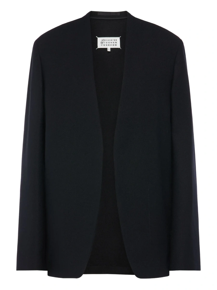 Sacou Maison Margiela negru din lana virgina - Img 8