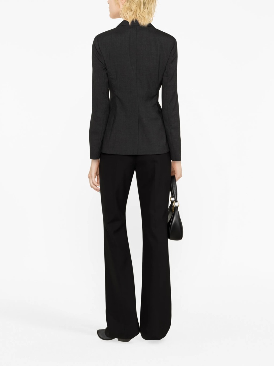Sacou Max Mara gri din lana - Img 4