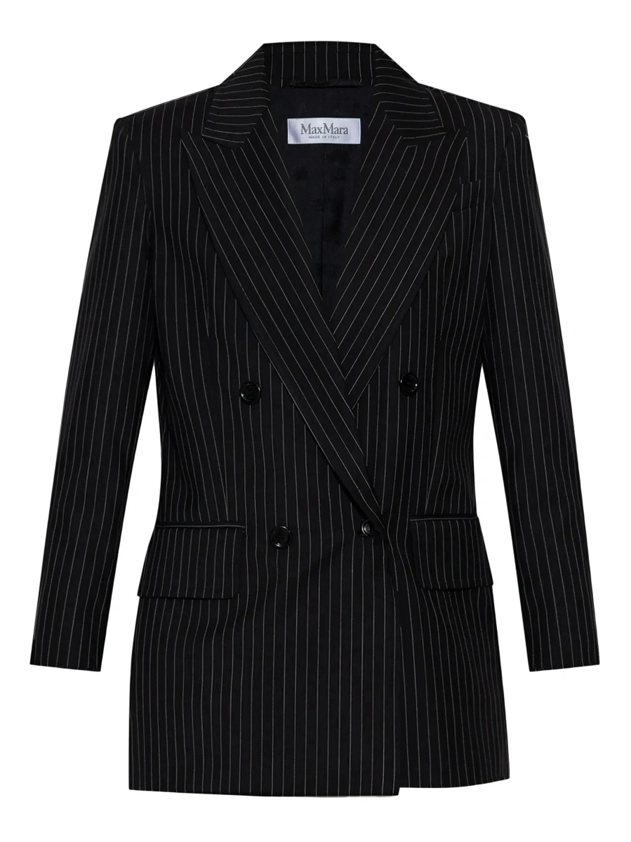 Sacou Max Mara negru din lana - Img 7