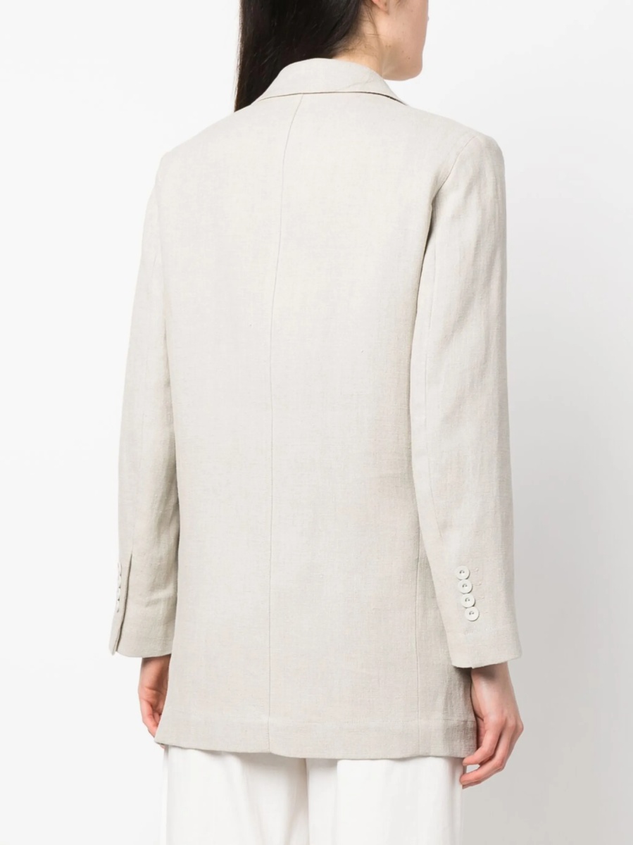Sacou Max Mara neutru din in - Img 4
