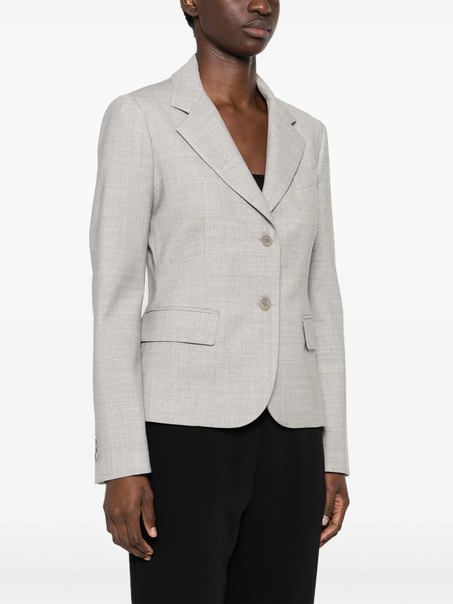 Sacou P.A.R.O.S.H. gri din spandex/elastan si lana - Img 3
