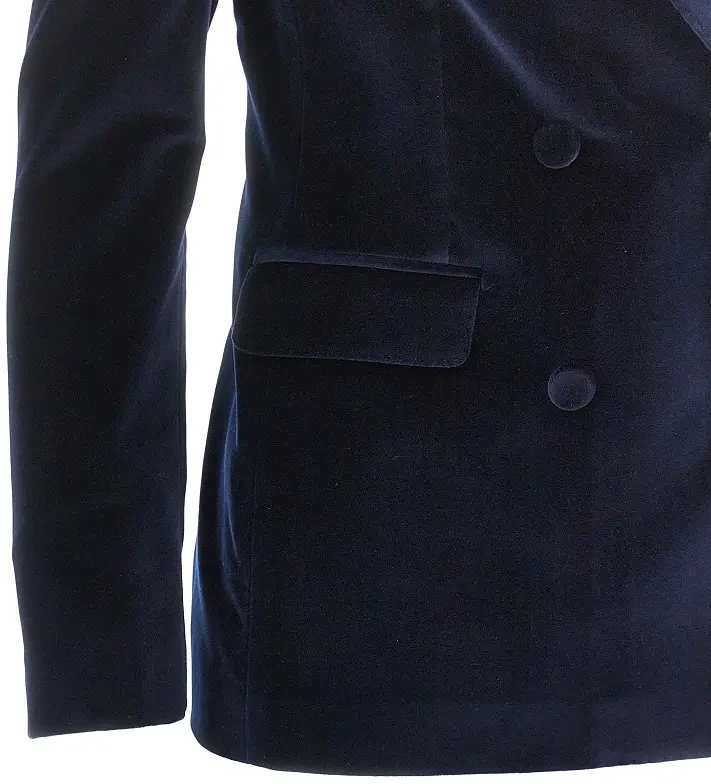 Sacou 'Parigi' velvet jacket - Img 2