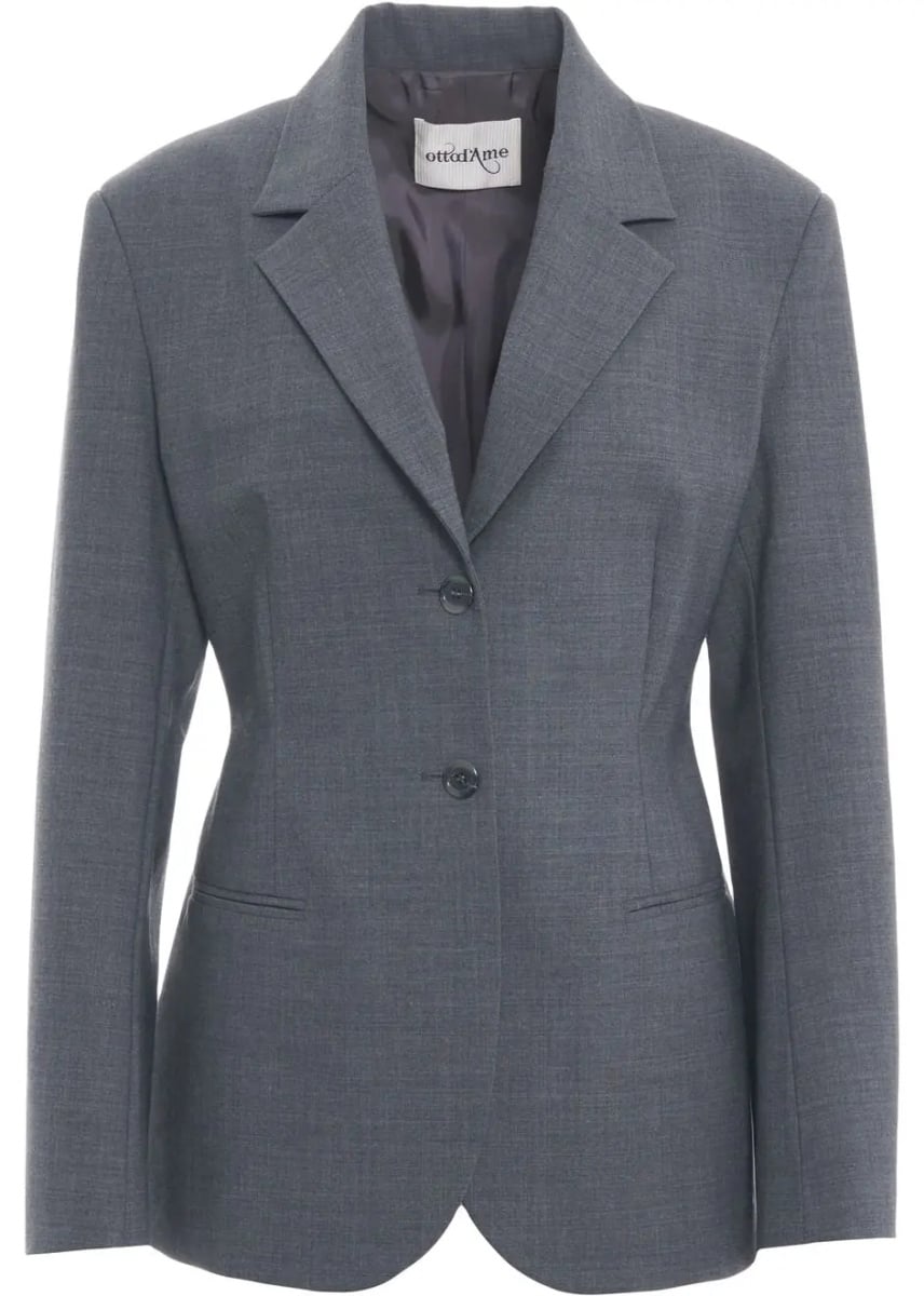 Sacou Single-breasted blazer in wool - Img 2