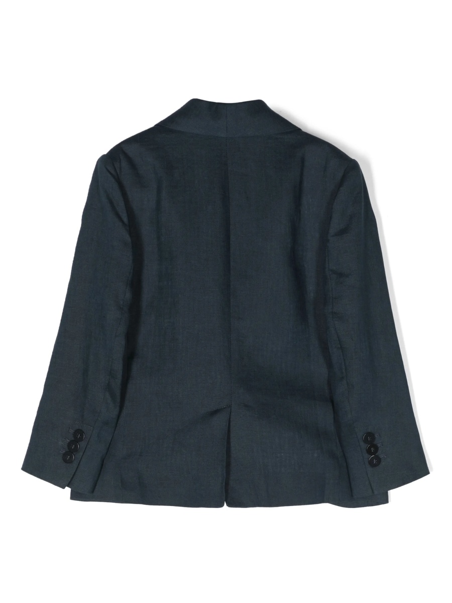 Sacou Stella McCartney albastru din cupru si in - Img 2
