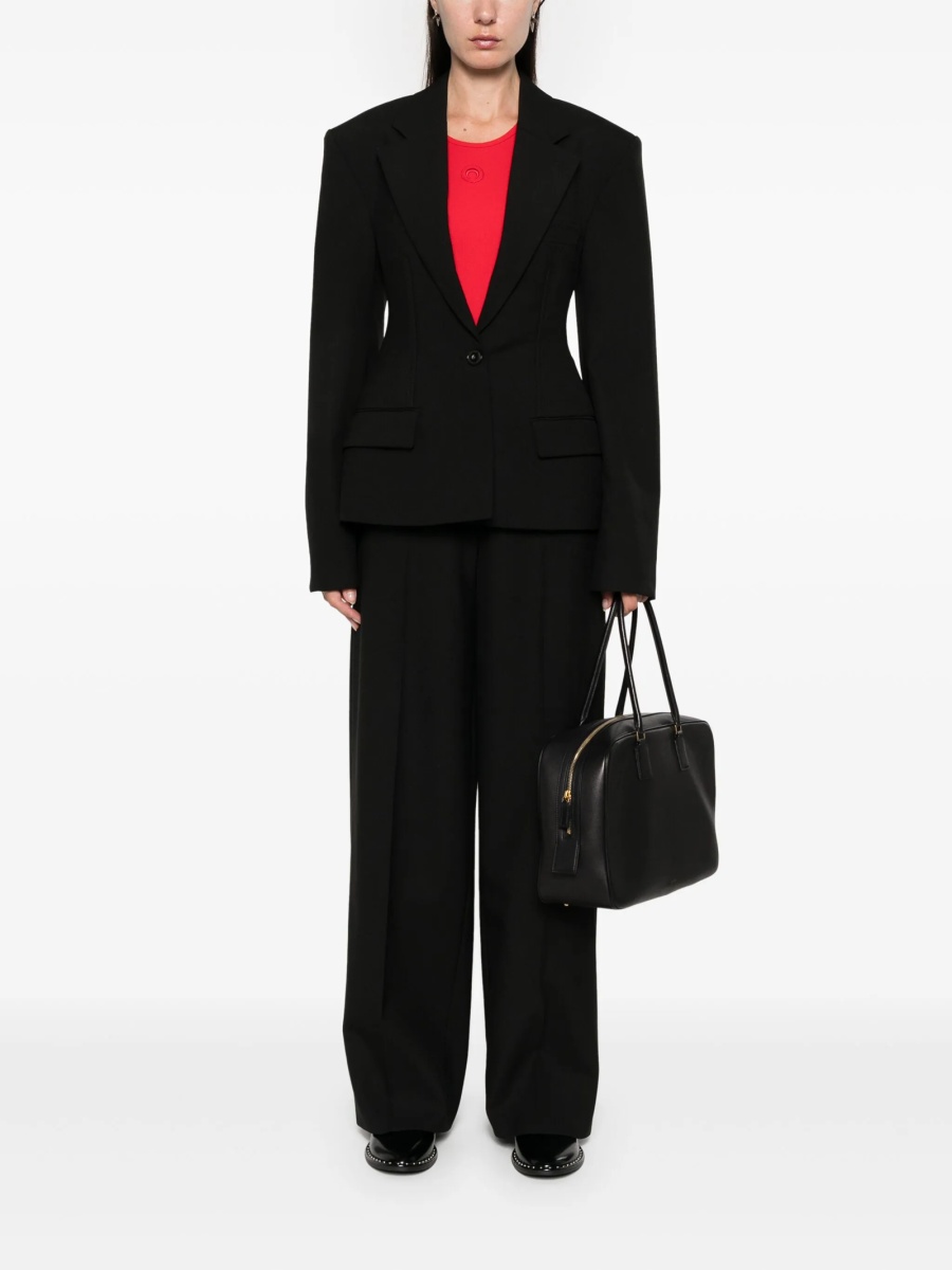 Sacou Stella McCartney negru din lana - Img 2