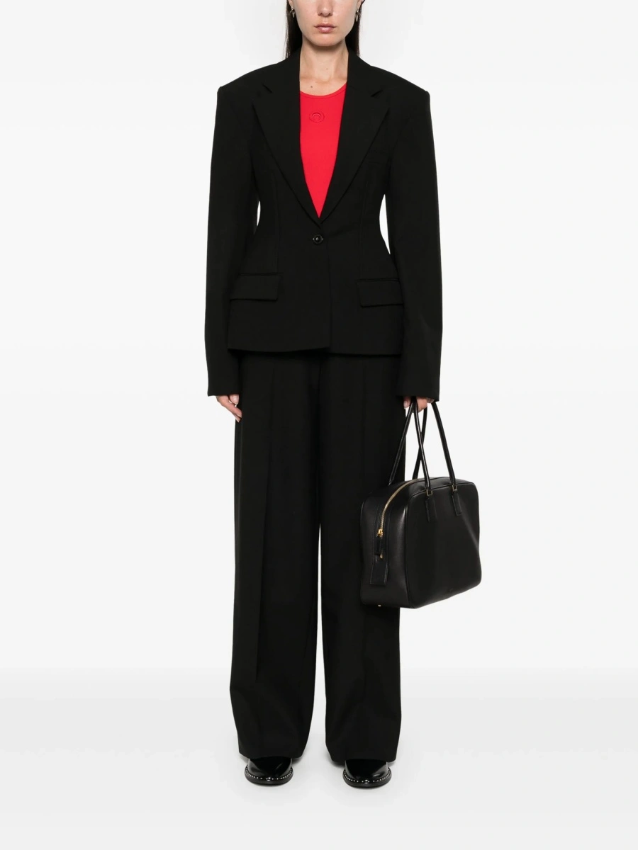 Sacou Stella McCartney negru din lana - Img 2