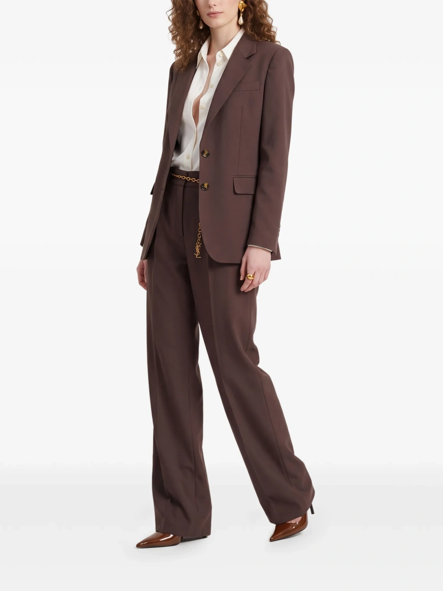 Sacou SUTTON NEW YORK maro din polyester si vascoza - Img 2