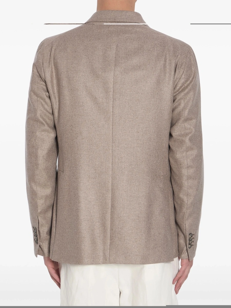 Sacou Tagliatore neutru din matase - Img 3