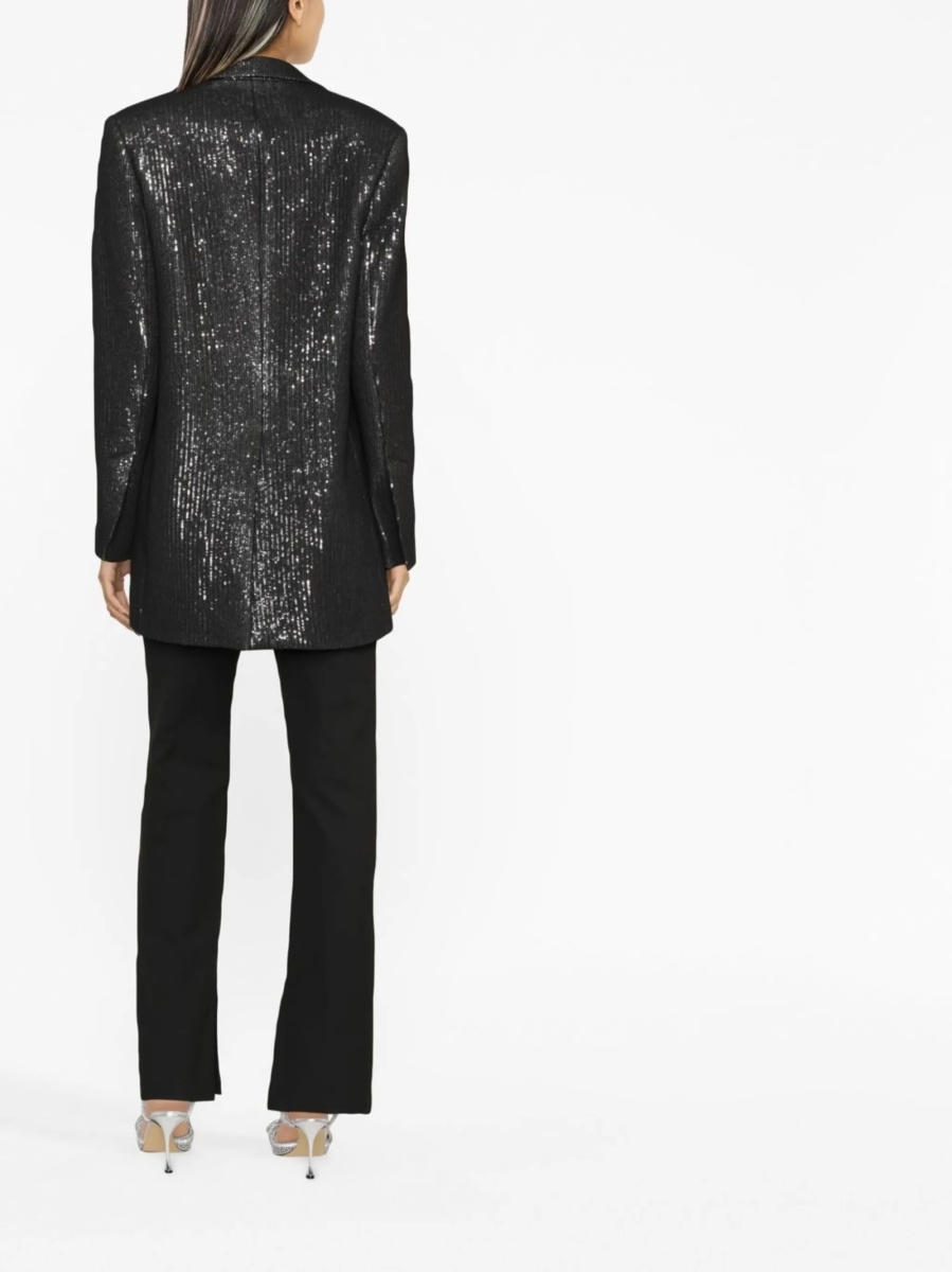Sacou THE MANNEI negru din nylon si matase - Img 4