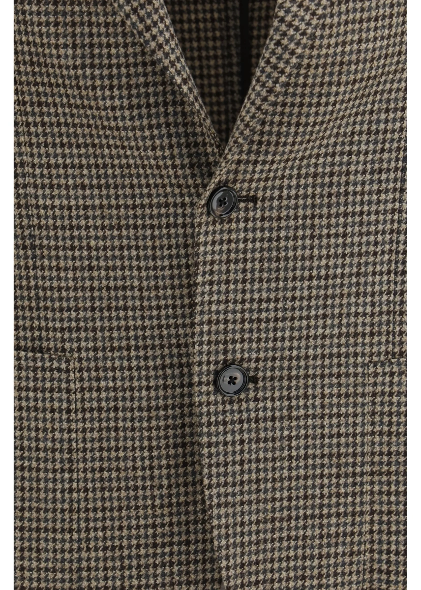 Sacou Virgin wool single-breasted Blazer - Img 3