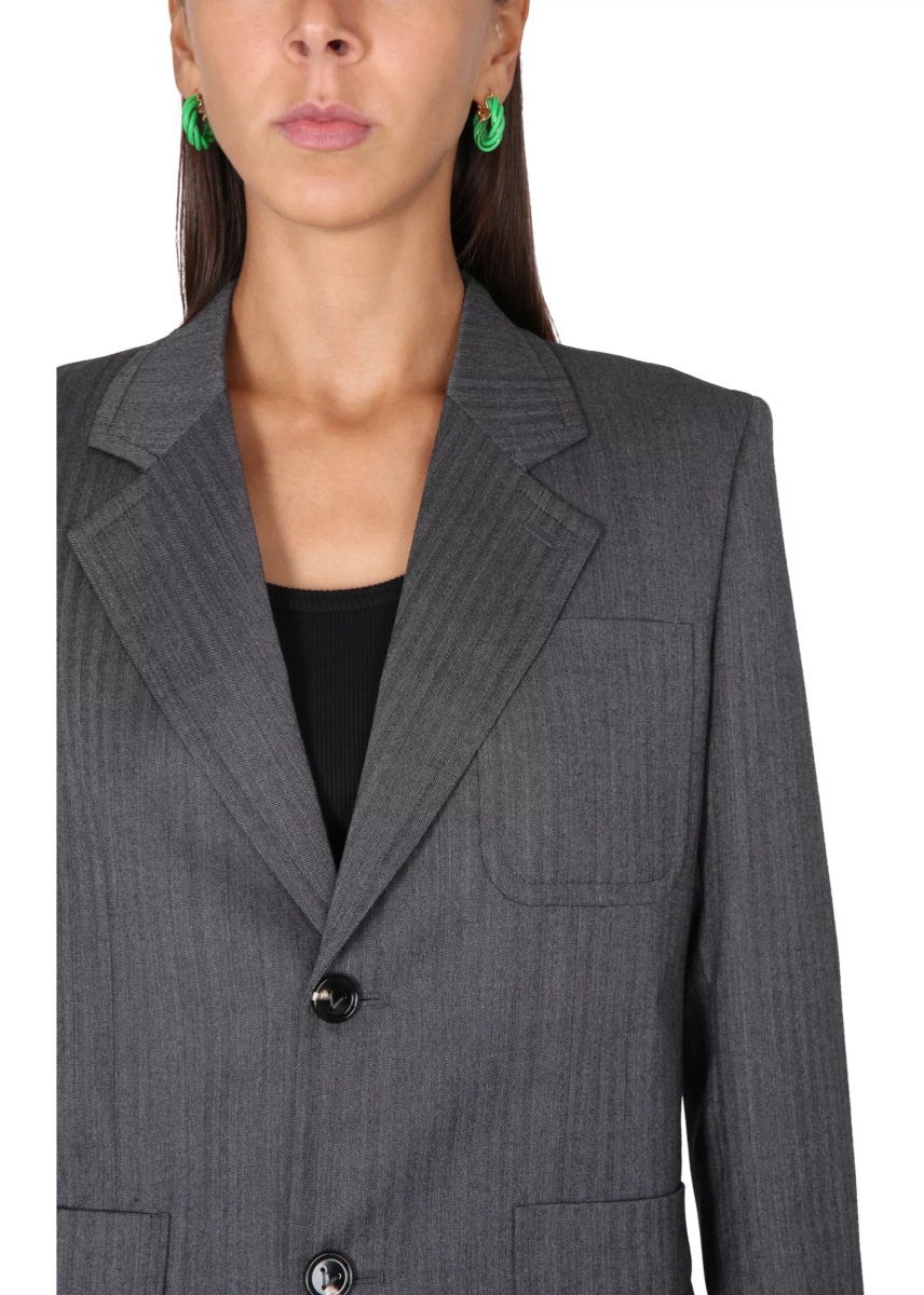 Sacouri Chevron Pattern Jacket - Img 4