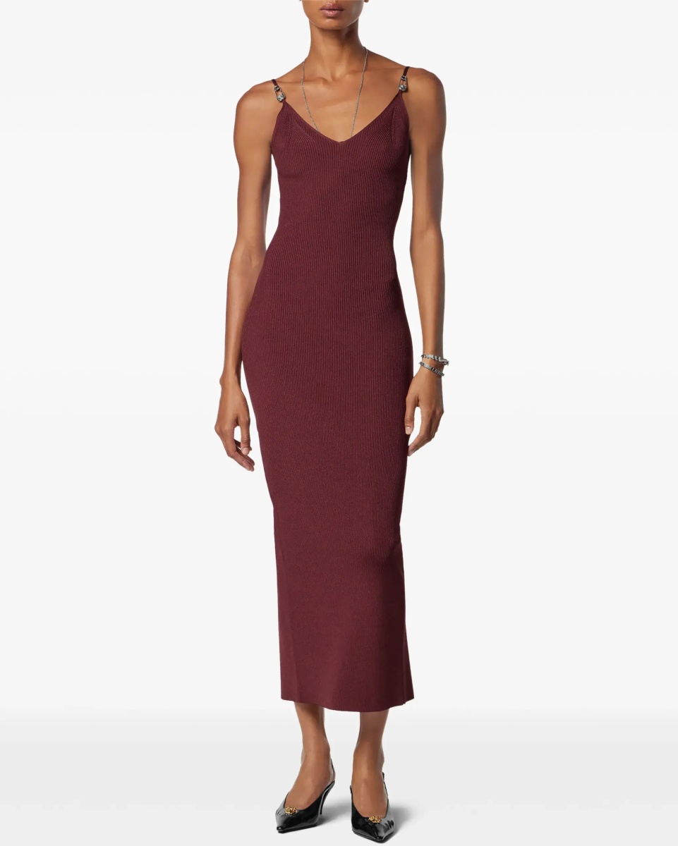 Safety Pin Slip Midi Dress - Img 2