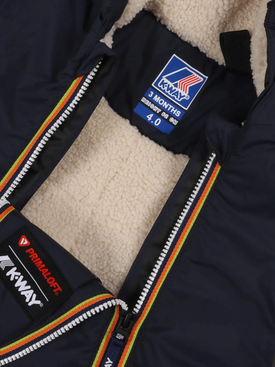 Salopeta K-WAY KIDS neagra din polyester - Img 3