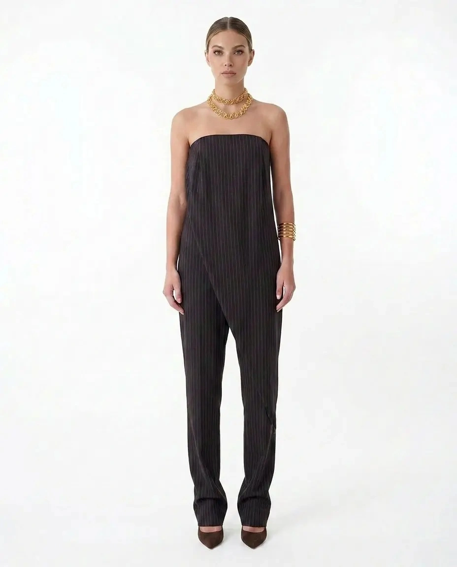 Salopete Pinstripe Jumpsuit - Img 3