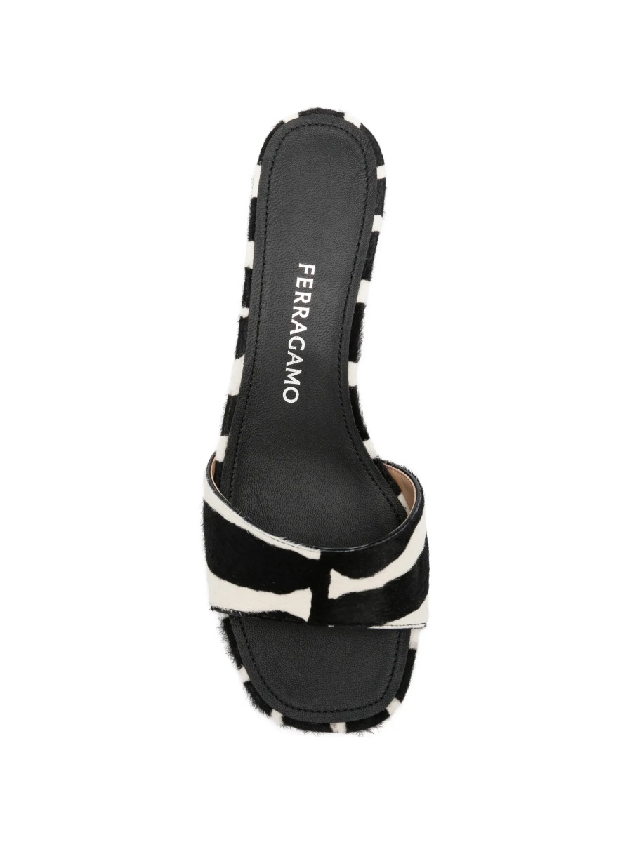 Sandale 40mm pony skin sandals - Img 8