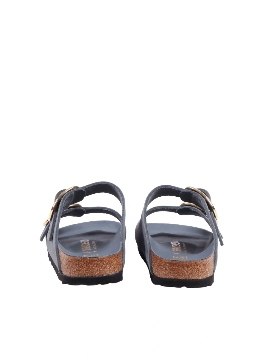 Sandale Arizona Big Buckle HEX basalt gray, Oiled leather - Img 3