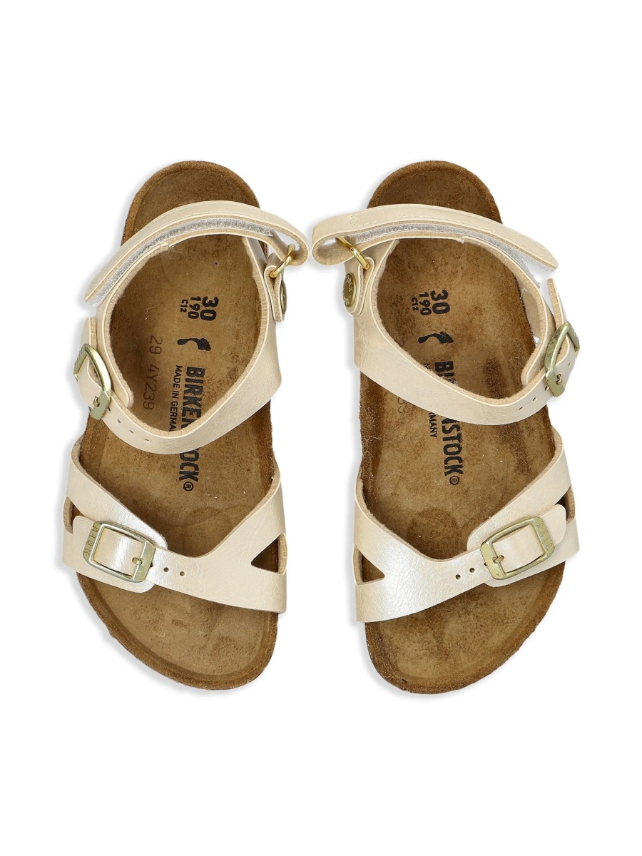 Sandale Birkenstock albe din piele - Img 4