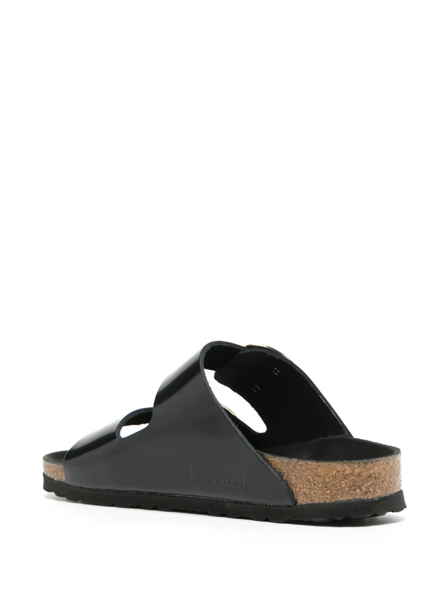 Sandale Birkenstock arizona negre din piele - Img 3