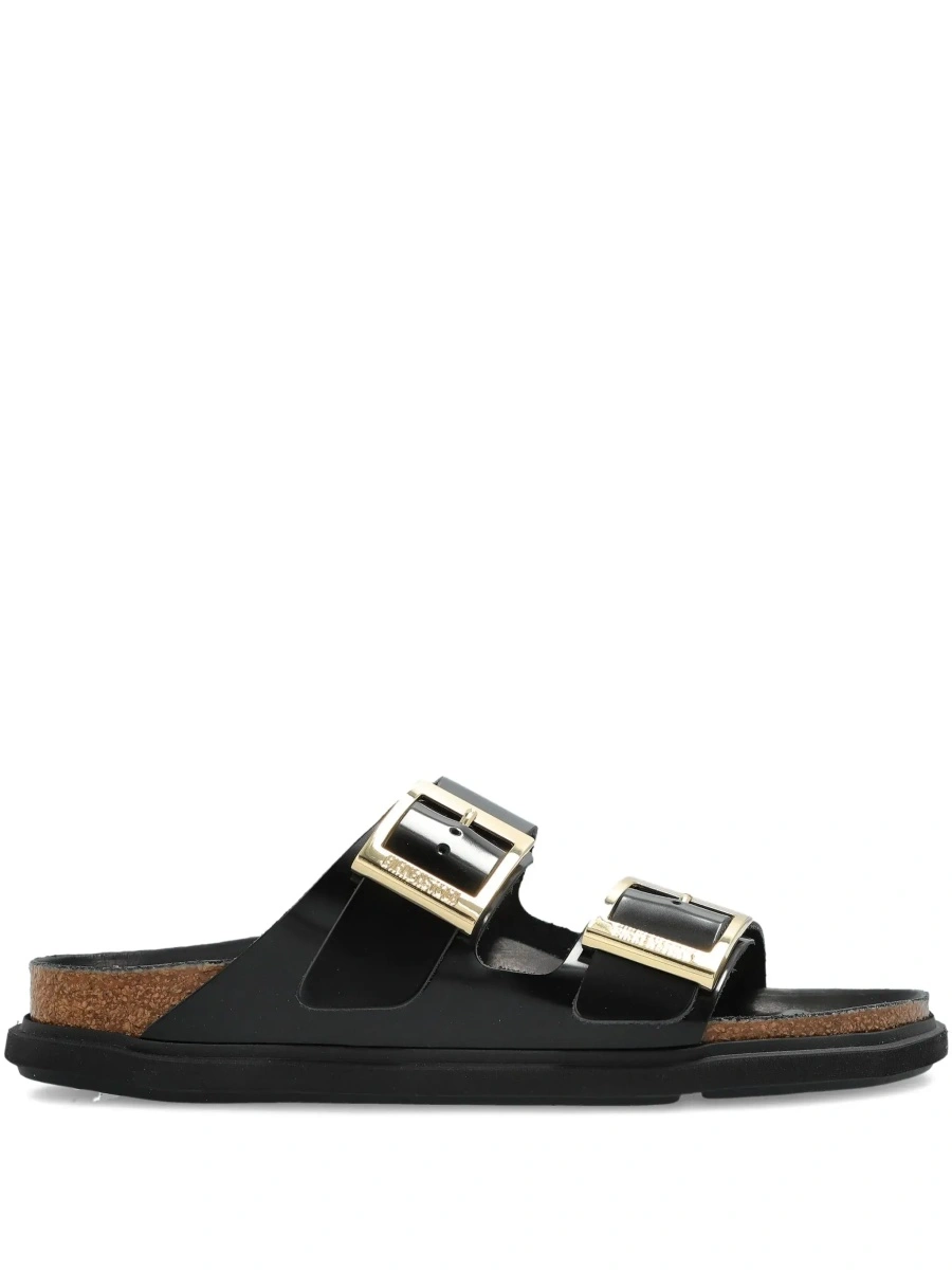Sandale Birkenstock 'Arizona' negre din piele - Img 9