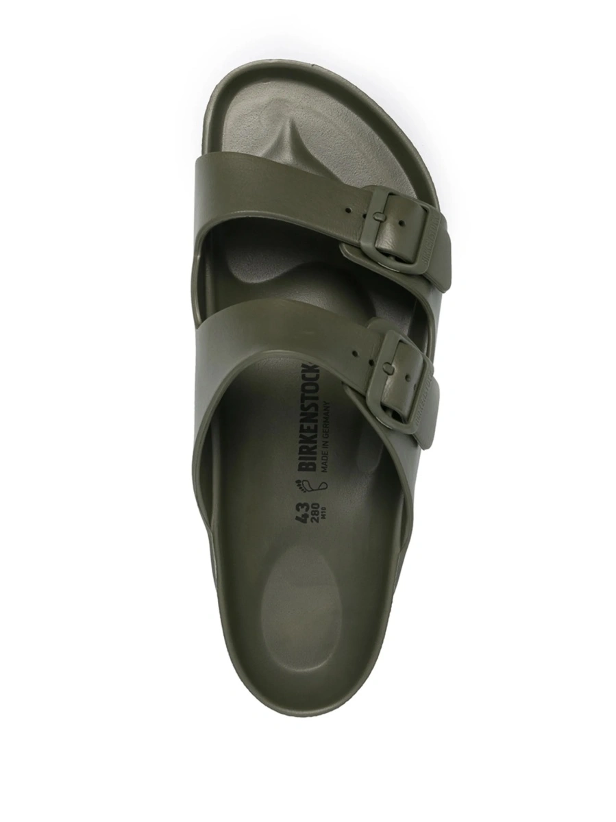Sandale Birkenstock arizona verzi din acetat de polietilen vinil (peva) - Img 4