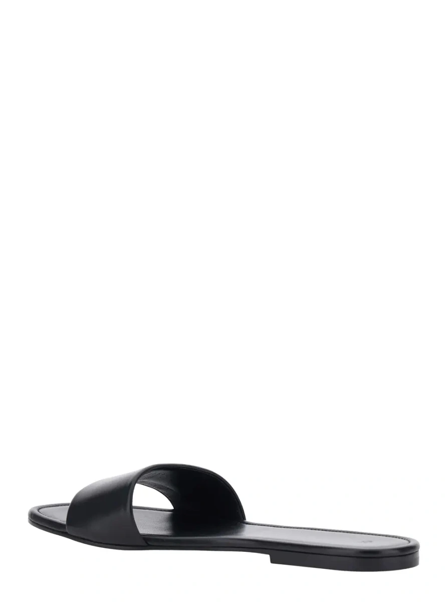 Sandale Céline negre din piele 's Black Leather ' - Img 3
