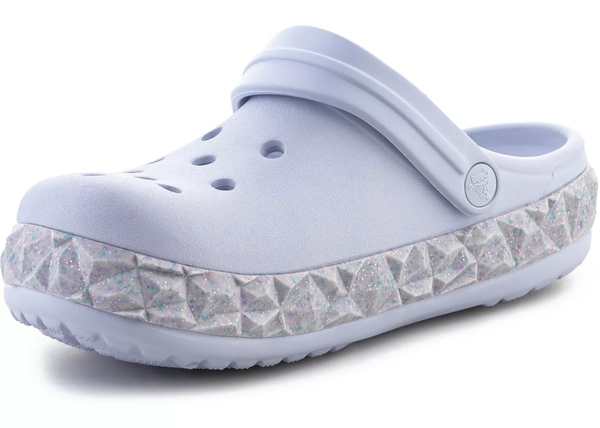 Sandale Crockband Geometric Glitter Band Clog Kids - Img 3