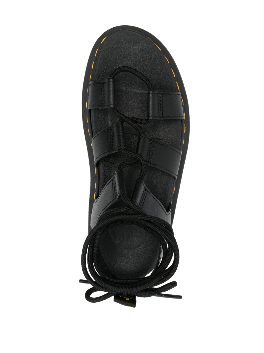 Sandale Dr. Martens negre din piele - Img 4