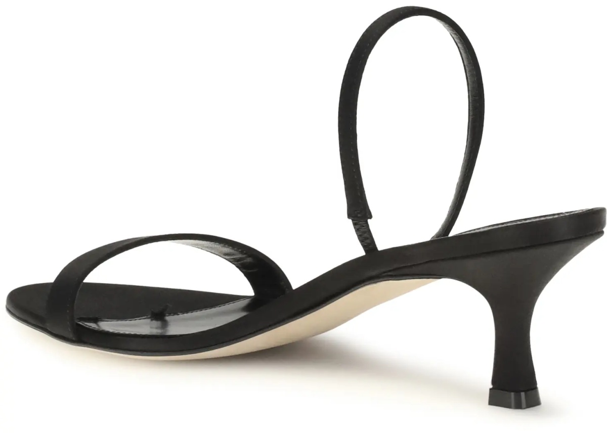 Sandale Ella satin Slingback Sandals - Img 3