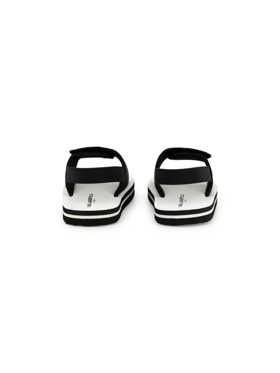 Sandale Karl Lagerfeld negre din polyester - Img 4