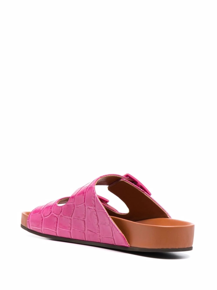 Sandale L'Autre Chose roz din piele - Img 3