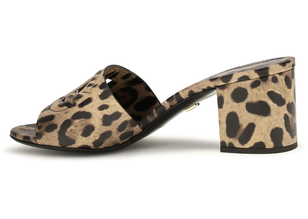 Sandale Leopard print leather Mules - Img 3